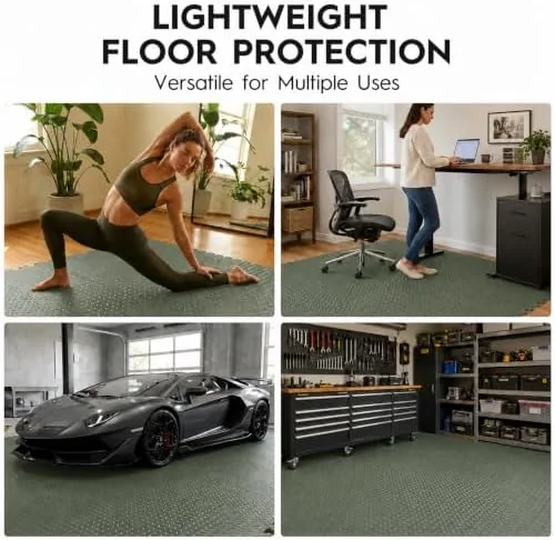 Another view of the 18 Pcs EVA Foam Floor Tiles, Puzzle Exercise Mat Set