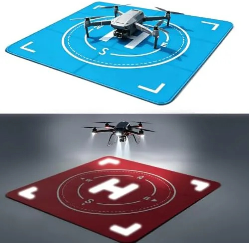 Drone Landing Pad Weighted, Foldable Launch Pad for DJI Drone Accessories | Nighttime Reflective Review: Tested and Rated