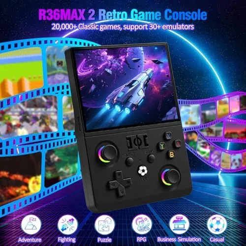 Close up of the D-pad, action buttons, and the detachable joystick mechanism