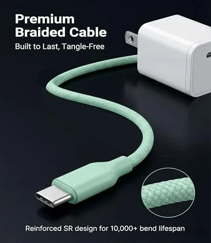 The 30W USB C Fast Charger, PD PPS Charger, 3 Cables compared in context