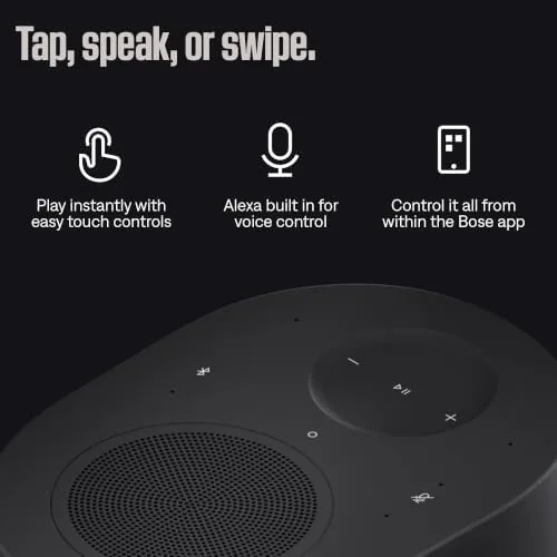 The speaker streaming from both an iPhone and an Android device during testing