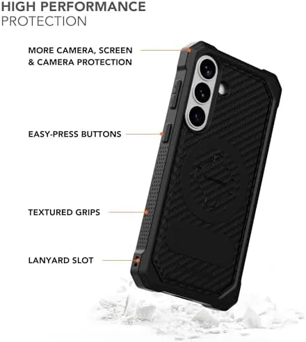 Close look at the Samsung Galaxy S26+ Rugged Phone Case build quality