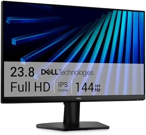 Dell SE2426H monitor front view with stand