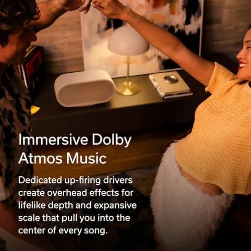 Detail shot of the Denon Home 600 Speaker, Wireless Smart Speaker with Stereo Sound features
