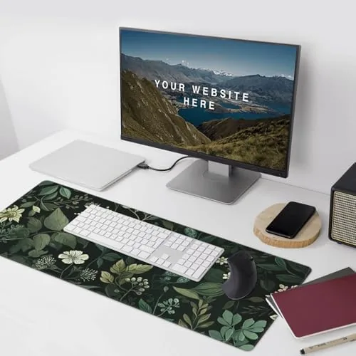 The XXL Gaming Mouse Pad 35.4x15.7 Inch, Large Extended Desk Mat compared in context