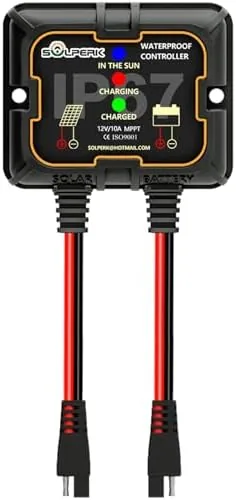 SOLPERK MPPT Solar Charge Controller 10A 12V Waterproof Controller | Solar Controller Intelligent Portable Review: Tested and Rated