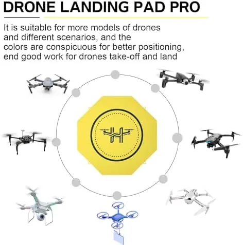Testing the Drone Landing Pad Pro,Waterproof PU Material Foldable Drone Launch Pad over two weeks