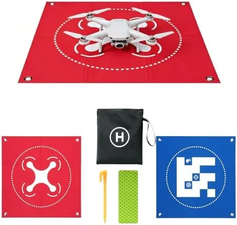 Drone Landing Pad Pro,Waterproof PU Material Foldable Drone Launch Pad with Carry Bag & Review: Tested and Rated