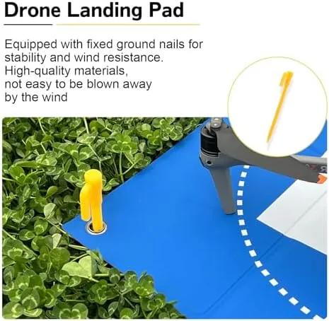 Another view of the Drone Landing Pad Pro,Waterproof PU Material Foldable Drone Launch Pad