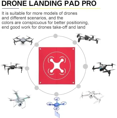 Testing the Drone Landing Pad Pro,Waterproof PU Material Foldable Drone Launch Pad over two weeks