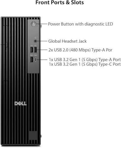 Dual 4K monitors running from the Dell Pro Slim desktop