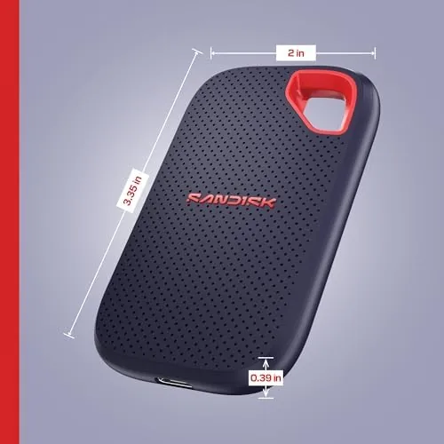Testing the SANDISK 1TB Extreme Portable SSD (New Model) - up to over two weeks