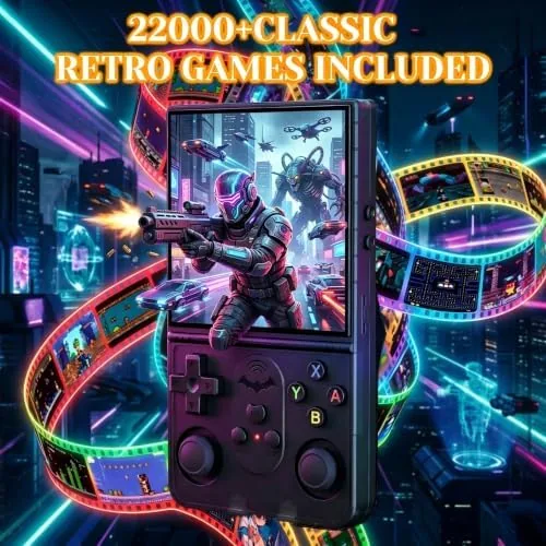 The S600 game selection menu showing a grid of classic titles