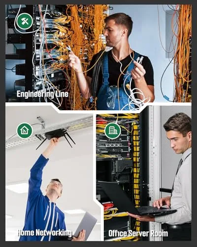 Another view of the TLP-123A Network Cable Tester for RJ11 RJ45, Ethernet Wire Tool