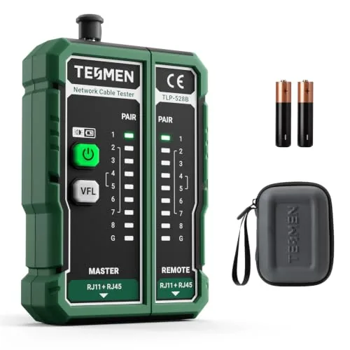 Testing the TLP-123A Network Cable Tester for RJ11 RJ45, Ethernet Wire Tool over two weeks
