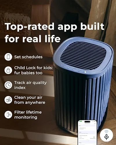 The Windmill Air Purifier for Home, 3-In-1 Filtration for Dust, Smoke compared in context