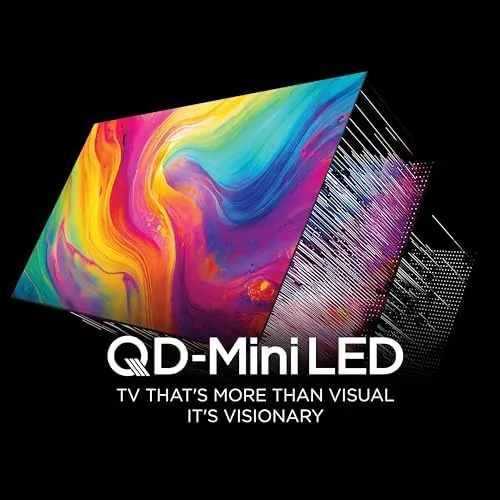Bright HDR scene on the TCL QM64L with vivid quantum dot color