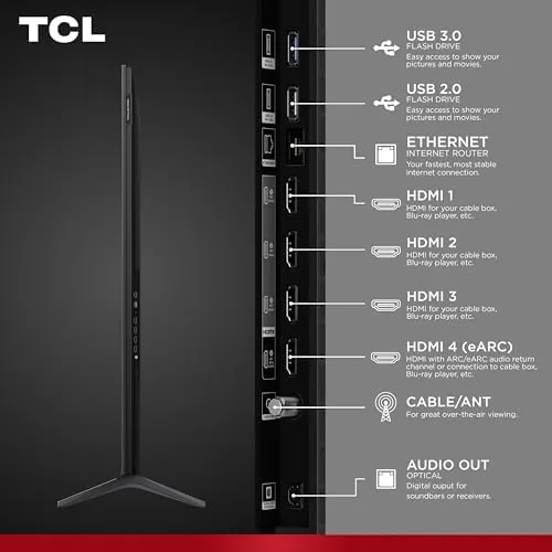 Gaming session on the TCL QM64L showing smooth motion