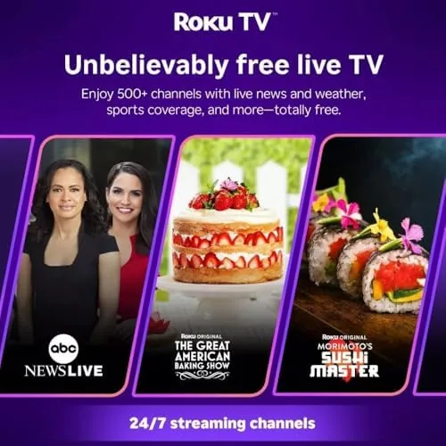The Roku Hiro mounted on a wall in a small kitchen