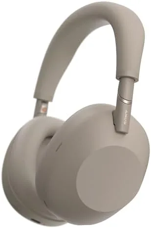 Sony WH-1000XM6 The Best Noise Cancelling Wireless Headphones, Sandstone | HD NC Processor QN3 Review: Tested and Rated