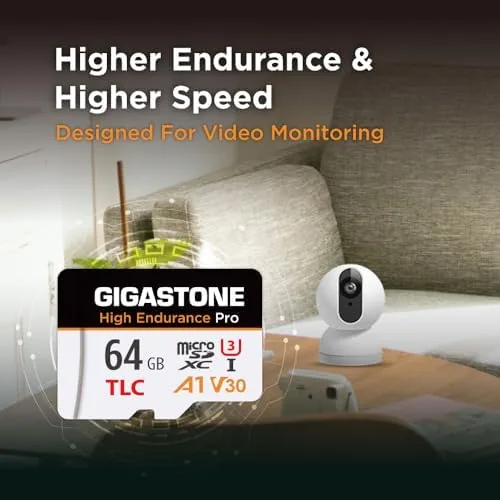 The 【5 Yrs Free Data Recovery】【Dash Cam】 GIGASTONE 64GB Micro SD compared in context
