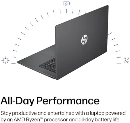 Side by side comparison of the HP OmniBook 3 with a smaller 15.6 inch laptop