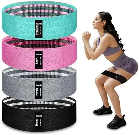 Resistance Bands for Working Out, 4 Levels Exercise Bands for Women & Men, Elastic Review: Tested and Rated