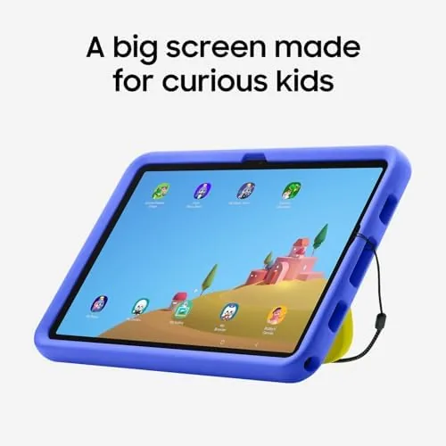 Close look at the Samsung Galaxy Tab A11+ Kids Edition, Amazon Exclusive, 128 GB build quality