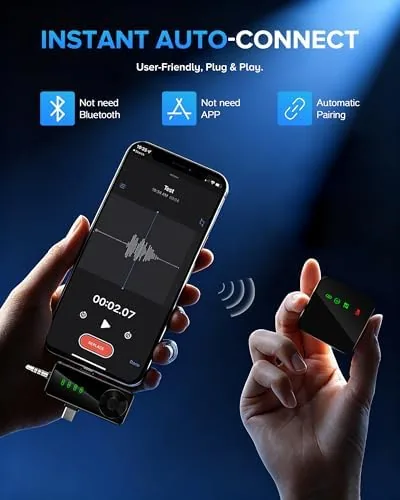 Testing the 4 Pack Wireless Lavalier Microphone for iPhone Android & Camera over two weeks