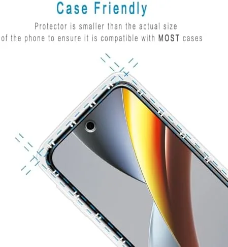 The 2 Pack Screen Protector for Google Pixel 10a Tempered Glass compared in context