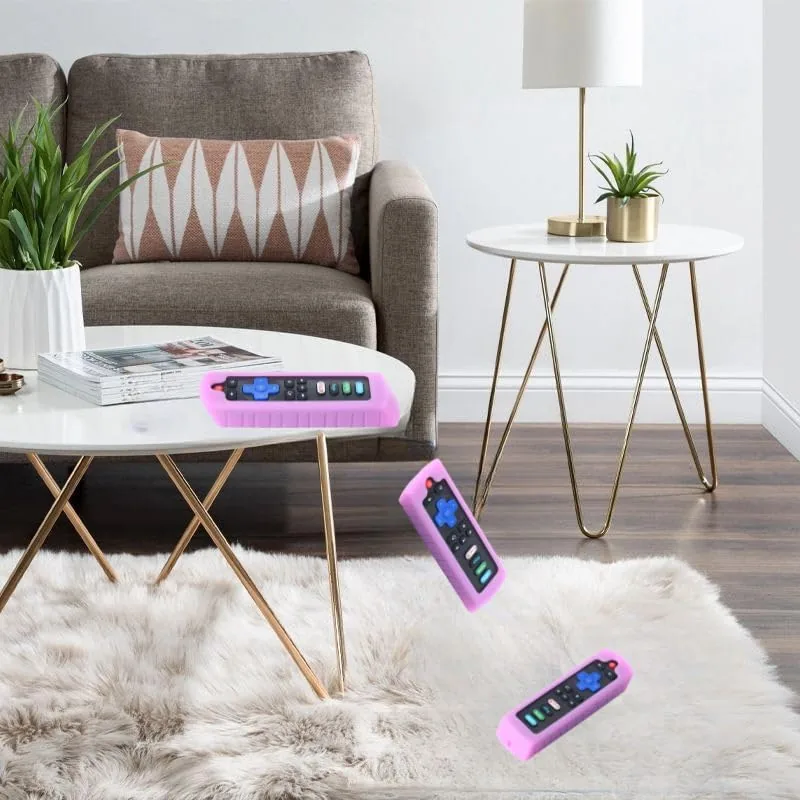 The Glow-in-the-Dark Silicone Remote Cover for Roku - Protective Case for compared in context