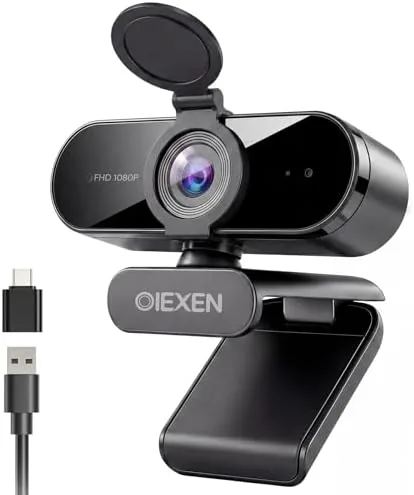 1080P Webcam with Microphone Noise Reduction Auto Exposure | 90°FOV Wide Angle Privacy Cover,USB-A Review: Tested and Rated