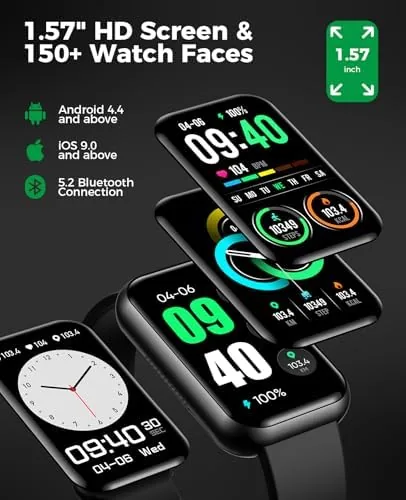 Testing the Smart Watch Fitness Tracker, Bluetooth Call, Health Monitor for Men over two weeks