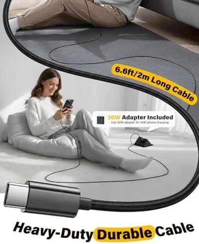 Close look at the 2Pack Magnetic Wireless iPhone Charger Fast Phone Charger with Stand build quality