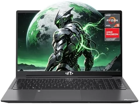 Overview of the NIMO 15.6" AI Ready Gaming Laptop, 2026 Edition AMD Ryzen