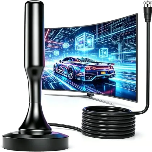 TV Antenna Indoor for Local Channels,Digital Antenna for Smart TV Indoor | Easy Installation Review: Tested and Rated