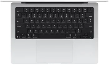 Close up of the Silver aluminum chassis, the cooling vents, and the ports of the MacBook Pro