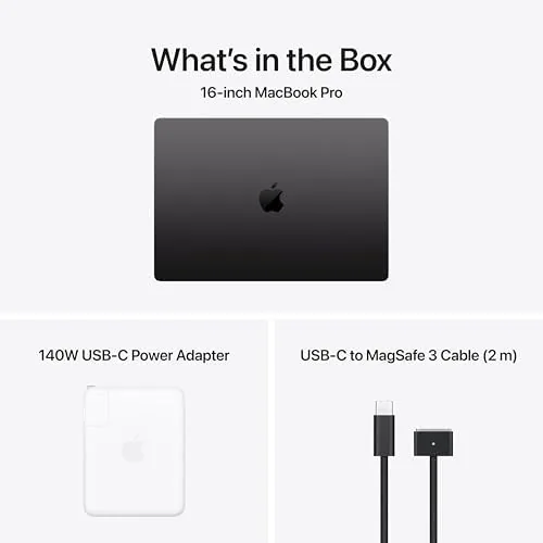 The Space Black MacBook Pro 16-inch being packed into a laptop bag for travel
