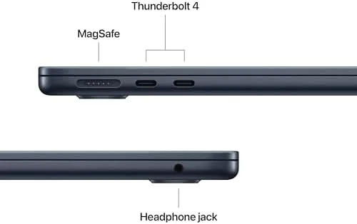 MacBook Air M5 unboxed with a charging cable and MagSafe charge