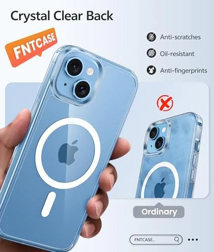 The FNTCASE for iPhone 15/14/13 Case, Fit for Magsafe, Glass Screen compared in context