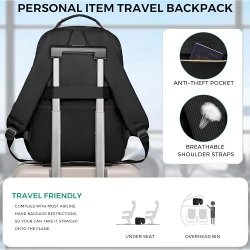 Another view of the College Backpack School Bookbag for Women: 15.6 Inch Laptop Backpacks
