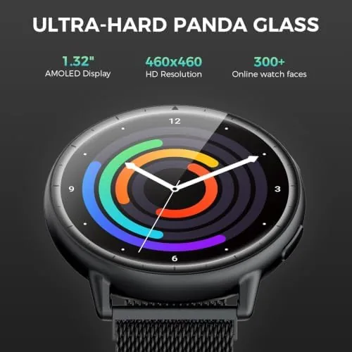The EGQINR GPS Smart Watch for Men Women, 1.32" AMOLED, 5ATM compared in context
