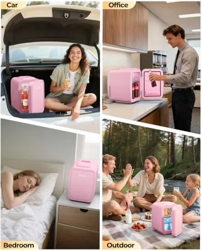 Testing the BEICHEN Mini Fridge 4 Liter/6 Can Portable Compact Refrigerator | over two weeks