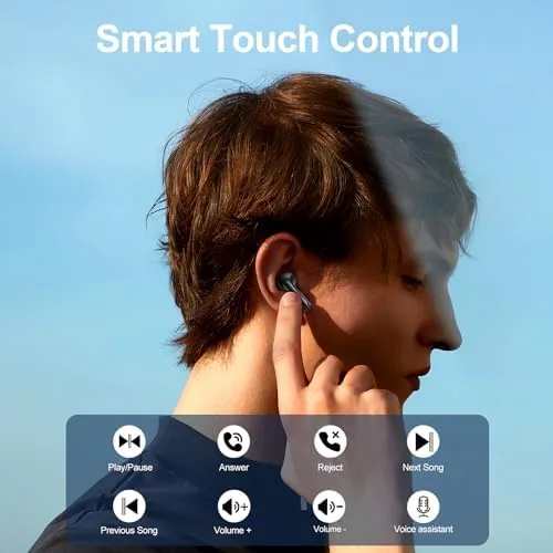 Testing the Ear buds, Wireless Earbuds, 56Hrs, BT5.3 Headphones, ENC, IPX7 for over two weeks