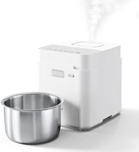 Mifasol Stainless Steel Warm Mist Humidifier, 3.3L/0.87Gal Steam Humidifier Large Room up to 800 Review: Tested and Rated
