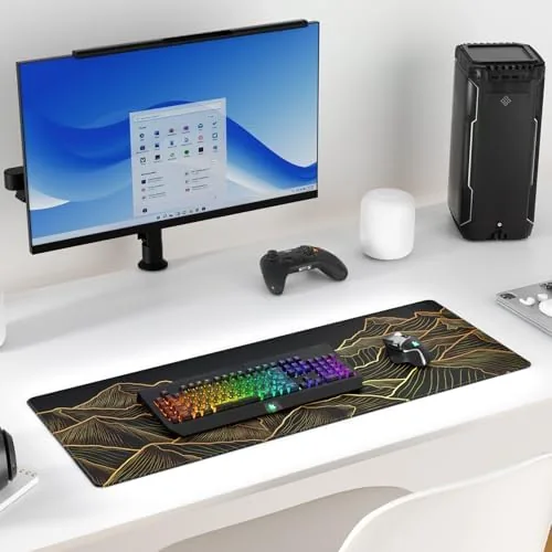 Another view of the KTRIO Large Gaming Mouse Pad, Desk Mat, 31.5 x 11.8