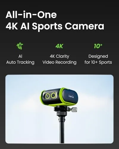 Close up of the dual lenses and body controls on the XbotGo Falcon