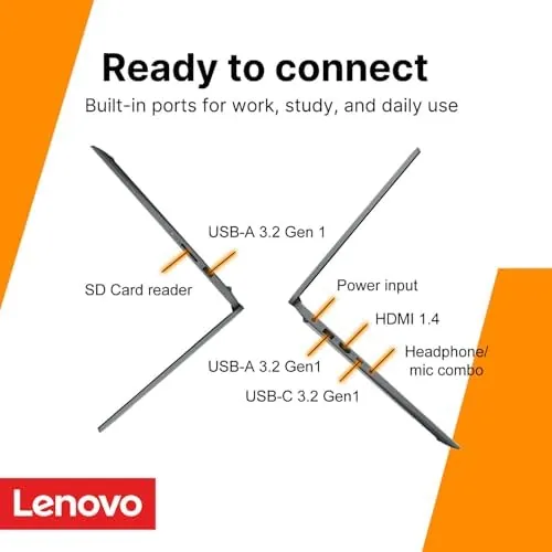 Another view of the Lenovo IdeaPad Slim 3i • 15.6" FHD Laptop with Microsoft