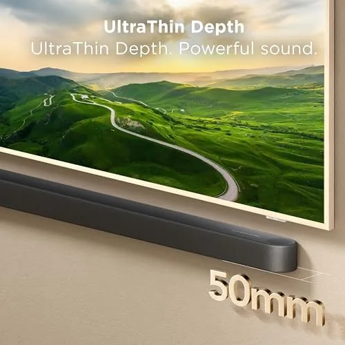 Another view of the TCL Design Series Bang & Olufsen A65K | 3.1.2 Sound