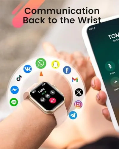 The Smart Watch for Women Men Fitness: Smart Watch ,Fitness Tracker in real use